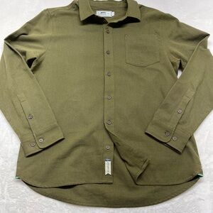 Jetty’s Essex Oystex Men's Olive Green Casual Shirt XL